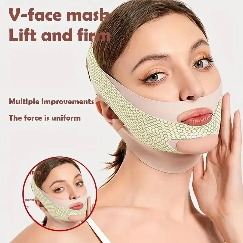 Chin Cheek Slimming Bandage V Shaper V Line Lifting Mask Face Lifting Anti Wrinkle Strap Band Sleeping Mask Beauty Health