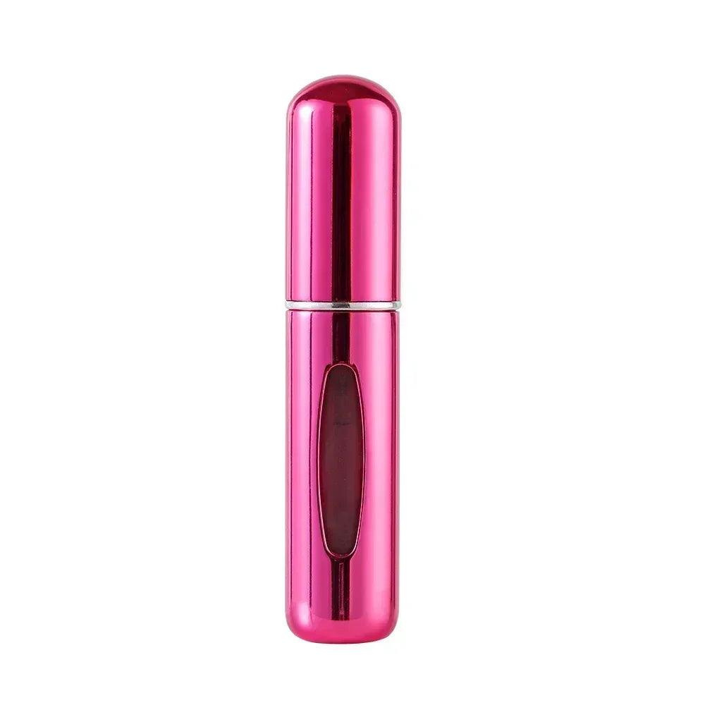 Luxury travel mini perfume bottle charging base direct sample aluminum alloy material