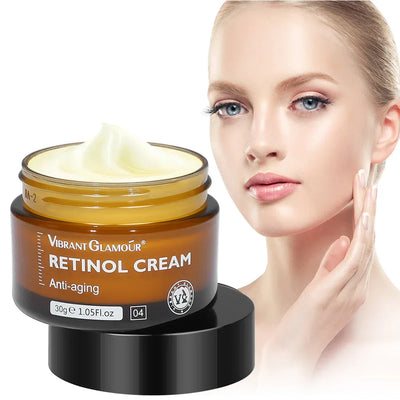 Retinol Face Cream and Eye Serum Firming Lifting Anti-Aging Wrinkle Reduce Wrinkle Fine Lines Facial Skin Care Product