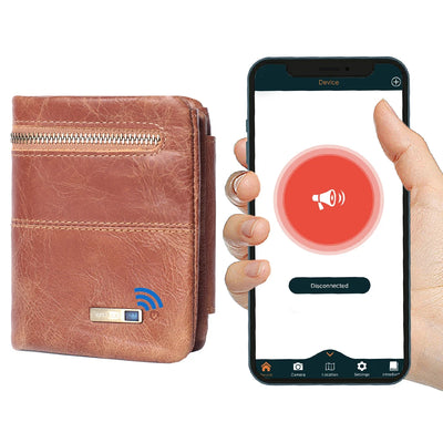 Wallet tracker card for  AIR TAG Smart Billetera con Localiz carteras mujer with Tracker bolsas mujer billetera find my cartera