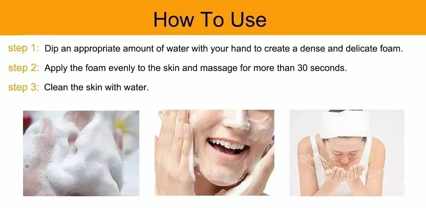 Handmade oat soap - natural gentle brightening exfoliating body facial