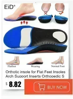 Kids children 3d orthopedic insoles arch support insole for ox-legs flat foot insoles orthotic pads correction health