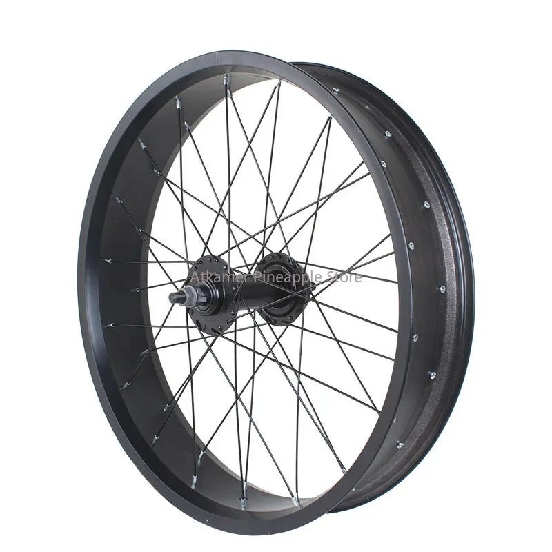 Snowmobile Wheels 20/24/26 4.0/4 Wide Tire Bicycle Front and rear wheels ATV fatbike