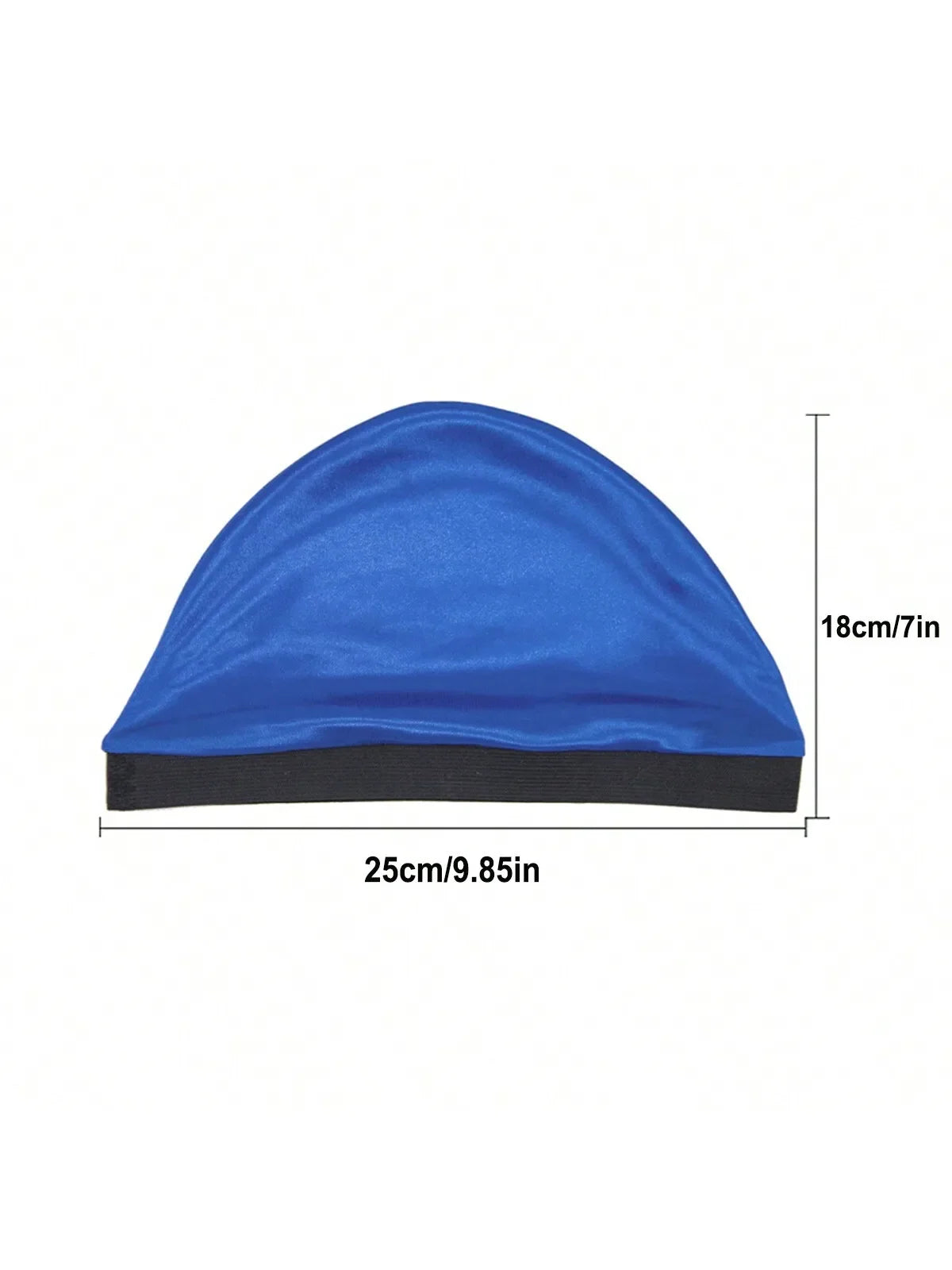 Dome Wave Cap Silk Bonnet Satin Elastic Breathable Turban Hat Hair Headwear Bonnets Hats Fedoras Beanie For Adult