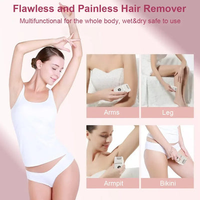 Electric Epilator for Women Body Shaver Hair Removal Woman Electric Razor for Body Arm Legs Underarm Bikini Trimmer Hair Remover