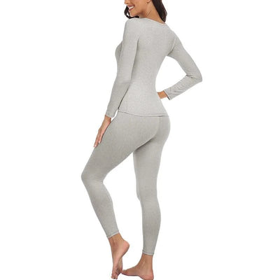 Thermal Underwear for Women Long Johns Base Layer Cold Weather Top Bottom Women's Underwear Set