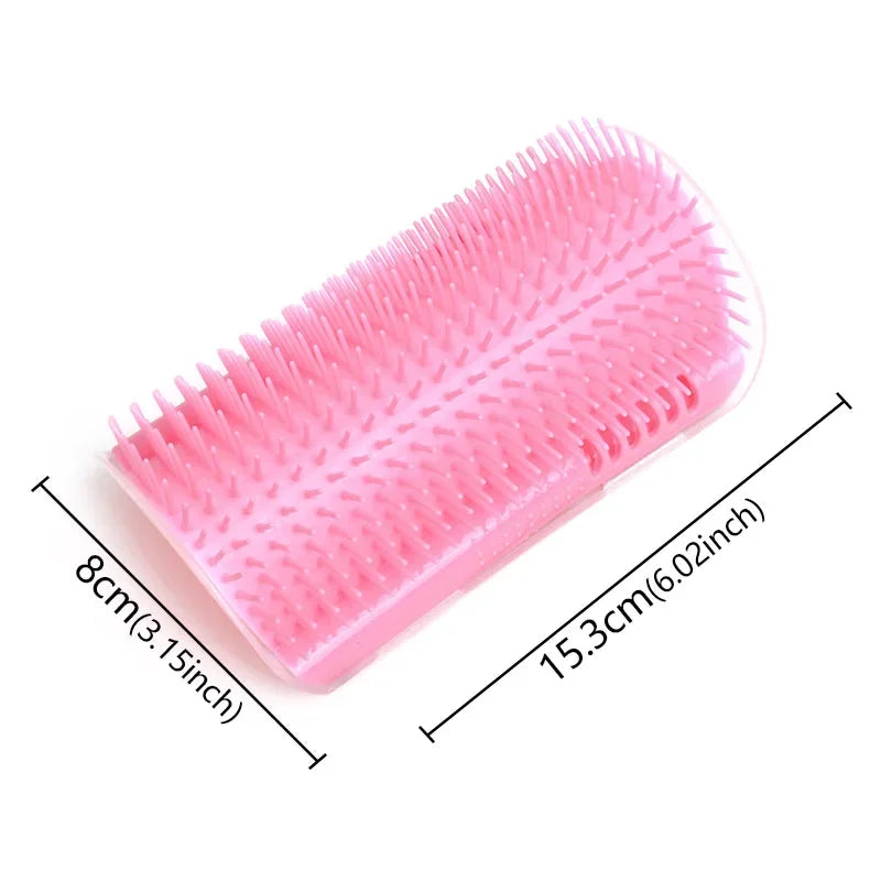 Cat Massage Tool Pet Hair Removal Massage Comb Wall Corner Self Cat Comb Brush Rubs The Face With A Tickling Comb Pet Supply