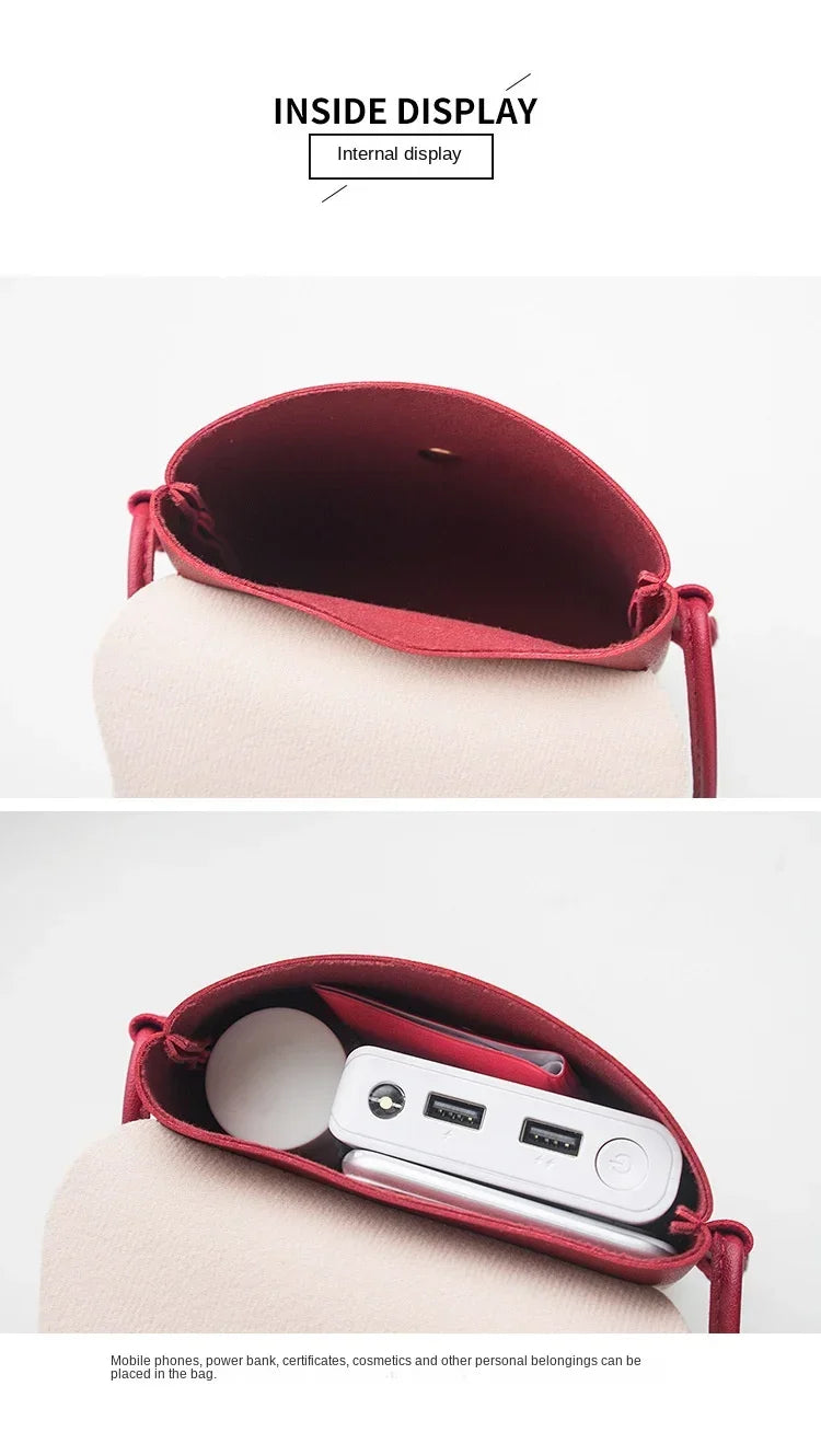 Fashion Handbags Women Bags Designer New Casual Bag Mobile Phone Bag Personality Deer Charm Single Shoulder Diagonal Bag