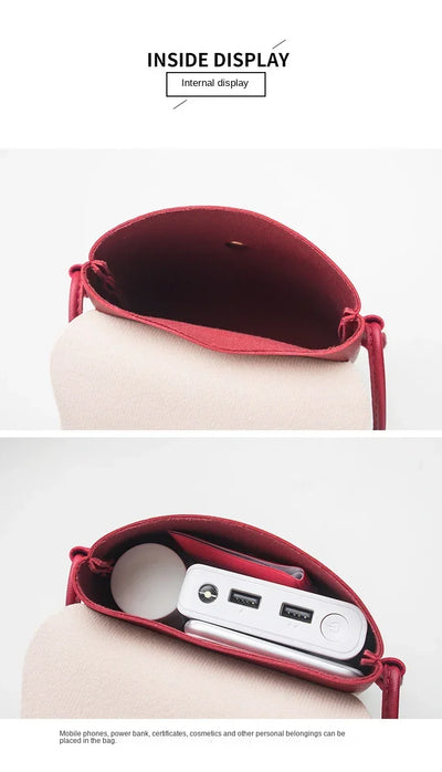 Fashion Handbags Women Bags Designer New Casual Bag Mobile Phone Bag Personality Deer Charm Single Shoulder Diagonal Bag