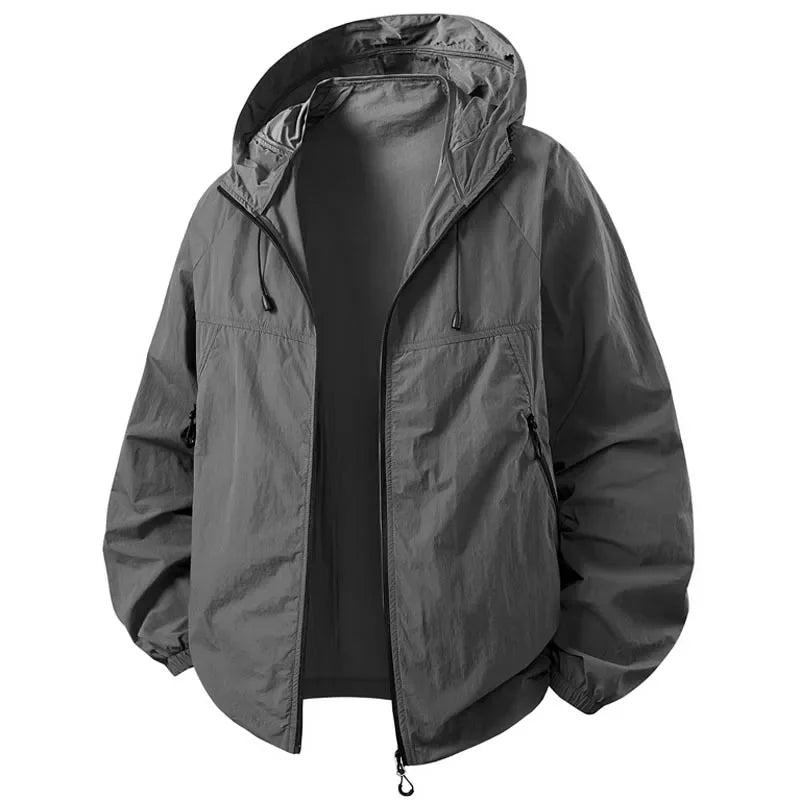 New Summer Camping Hiking Jackets Men Fishing Cycling Hooded Gym Sports Running Coats Outdoor Sun-Protective Thin Jackets Women