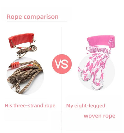 Baby swing, children's garden swing outdoor toys, adjustable height indoor and outdoor swing toys, children's outdoor games