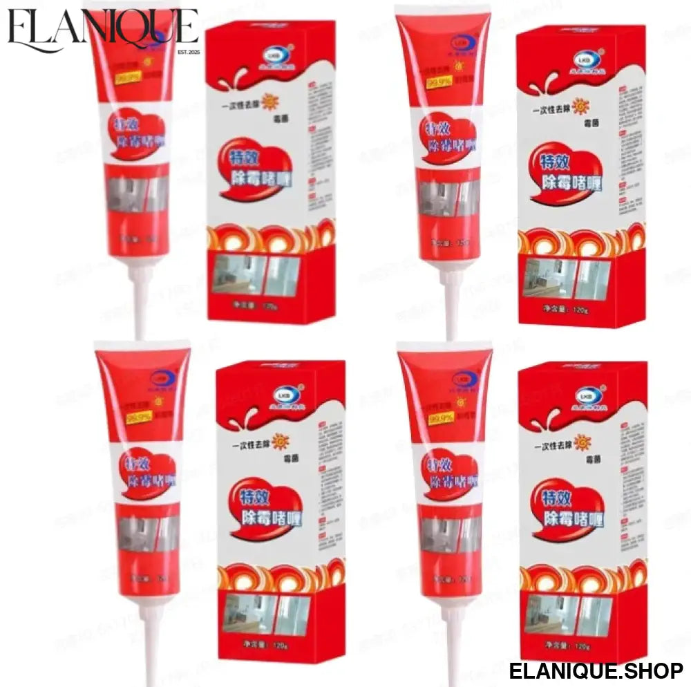 Multi-effect Mold Remover Strong Effective Mold Removal Gel No Scrubbing for Bathroom Kitchen Refrigerator Washing Machine Seal
