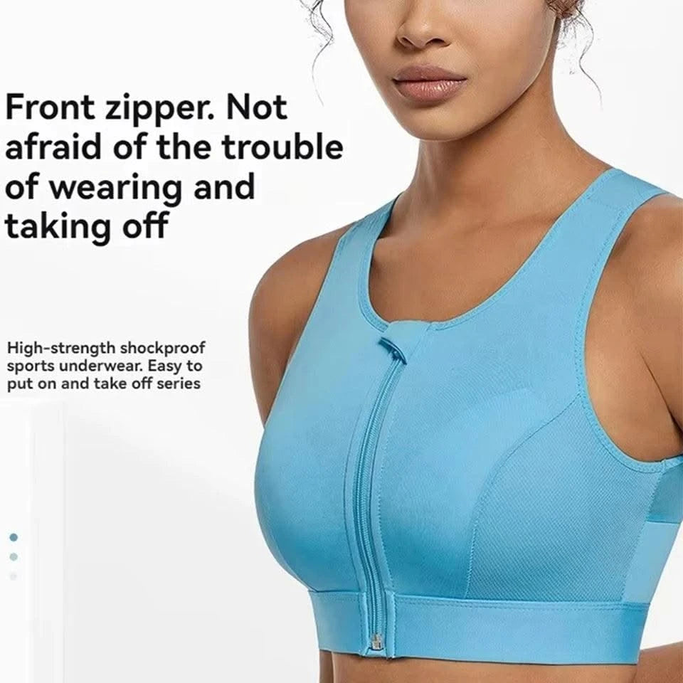 Plus Size Bra for Women High-Strength Shock-Absorbing