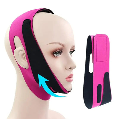 Elastic Face Slimming Bandage V Face Slimmer Mask Face Lift Bandage Shaping Contour Shaper Up Belt Facial Massage Strap 2025 Hot