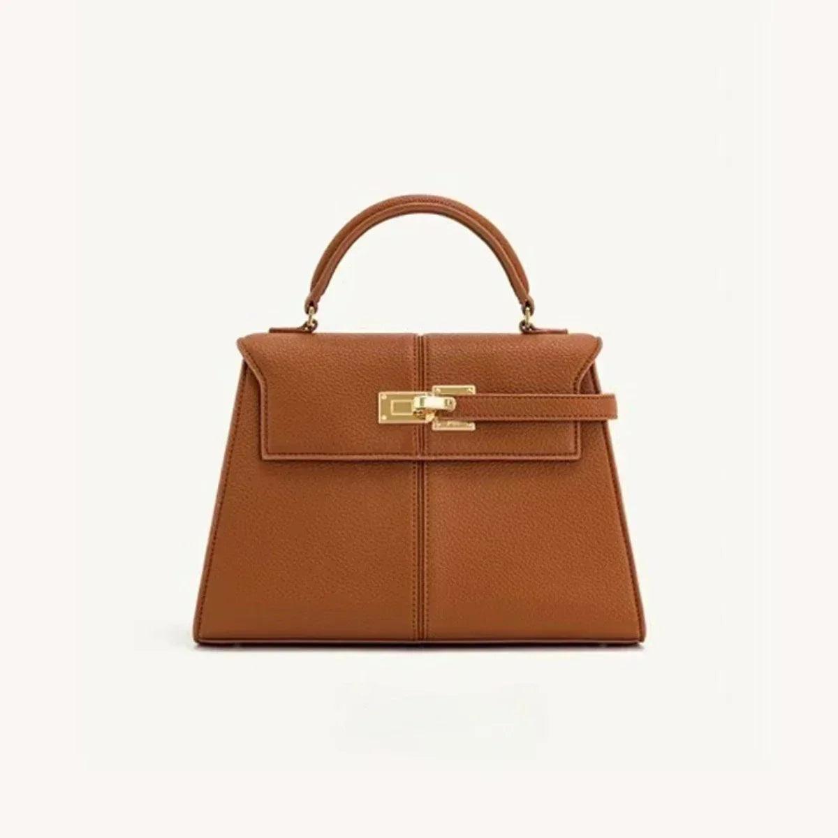 Handbag trapezoidal bag designer elise new fashion messenger commuter