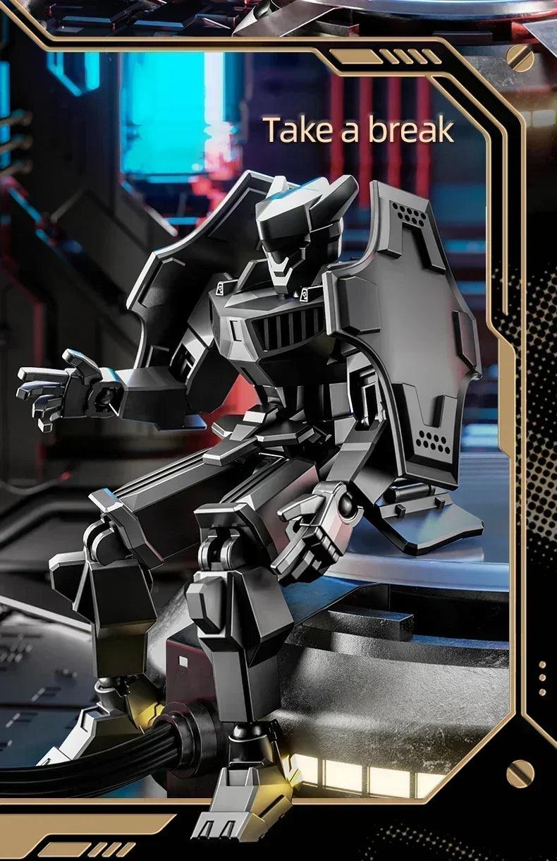 Multi-jointed movable shapeshift robot warrior 3d printed knight mannequin dummy toys kids adults parent-children games