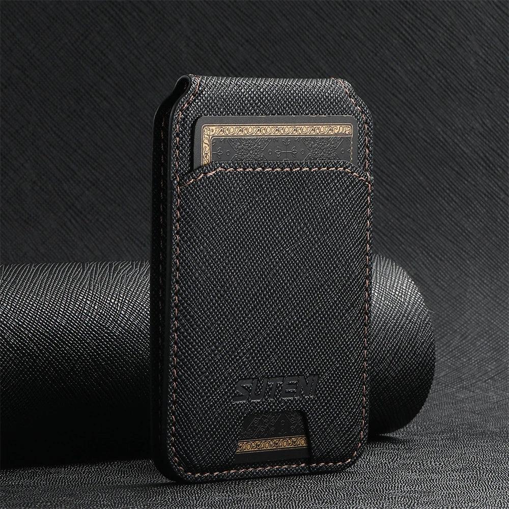 Wallet Phone Case For iPhone 17 17Air 12 13 14 15 Plus 16 Pro Max Card Holder Leather Magnetic Pocket For Magsafe Wallet Cover