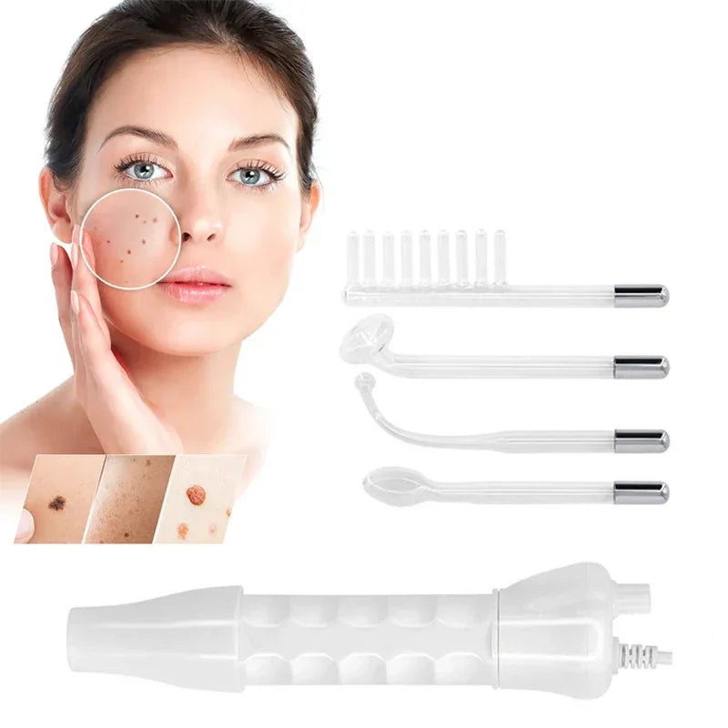 High Frequency Anti Aging Skin Therapy Wand Most Popular Electrotherapy Equipment Skin Care Galvanic Wand