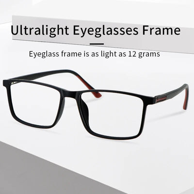 Blue Light Blocking Computer Readers Stylish Durable TR90 Thin Frame Fit Medium To Big Face for Men Women