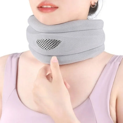 Sponge Neck Support Brace Vertebrae Recovery Firm Head Pillows Neck Spine Stabilizer Comfort Breathable Cervical Traction Device