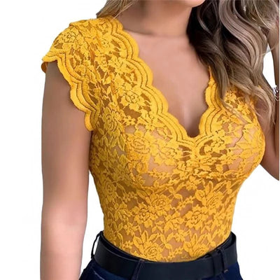 Women's Summer Sexy Lace Crochet Cardigan Casual Top