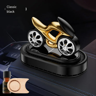 Compact Fragrance Diffuser For Car Car Purifier Portable Air Freshener Motorcycle Diffuser Advanced Solar Panel Technology