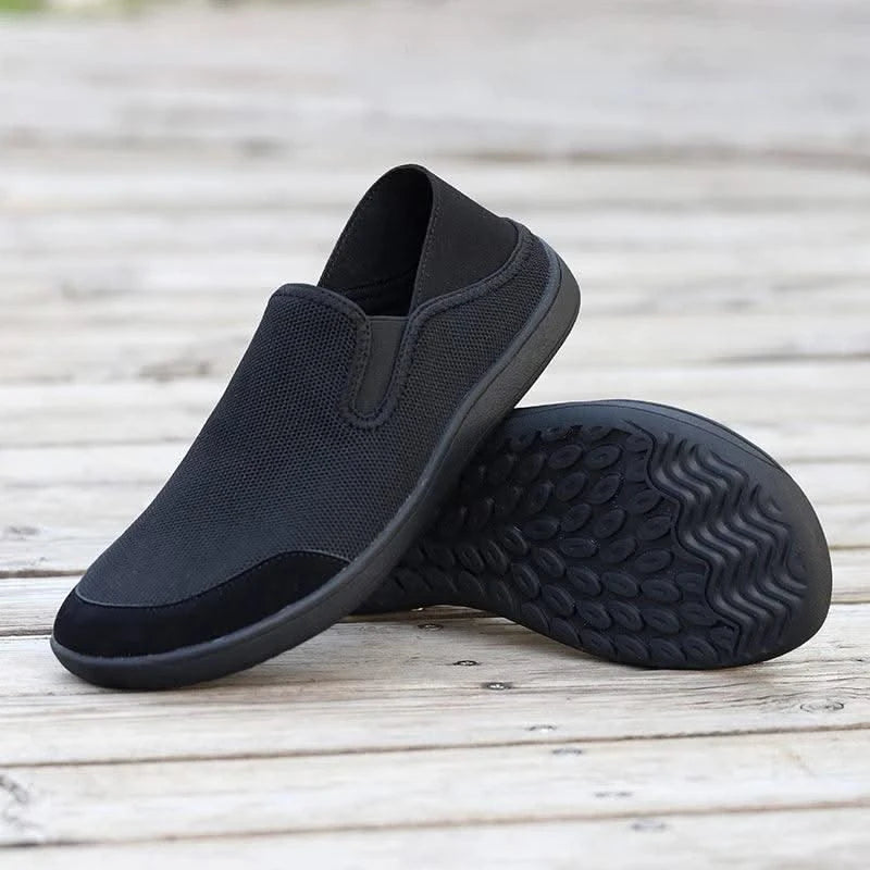 Extra Wide Breathable Mesh Sneakers |  Casual Walking Shoes for Men & Women