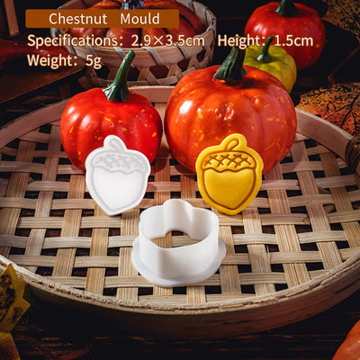 Thanksgiving Theme Cookie Molds Fondant Cutter Pastry Decoration Mold Kitchen DIY Baking Supplies