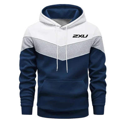 Men Sweatshirts Hot Sales Jogging for Versatile Hoodies Outdoors Sweatpants Drawstring High Quality Casual Daily Tricolor Sports