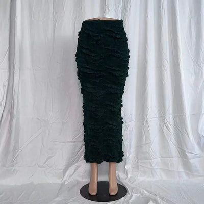 2025 Spring Summer Women Style Women Long Skirts Muslim High Quality Fashion Style Fit High Waist Skirt Plus Size Skirt