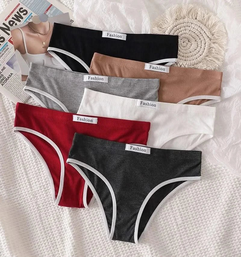 Women Cotton Bra And Panties Set