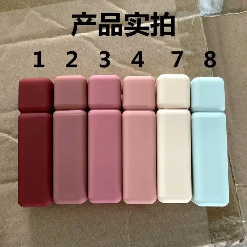 10-50pcs empty 5ml lip gloss tube color bottle rubbery paint frosted tint cosmetic container high-end lipstick packaging