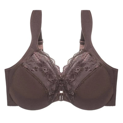 Front Closure Minimizer Bra for Women
