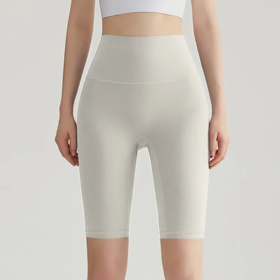 Women's Biker Shorts, High Waist Workout Shorts with Cooling Technology, Seamless Yoga Shorts for Gym & Cycling