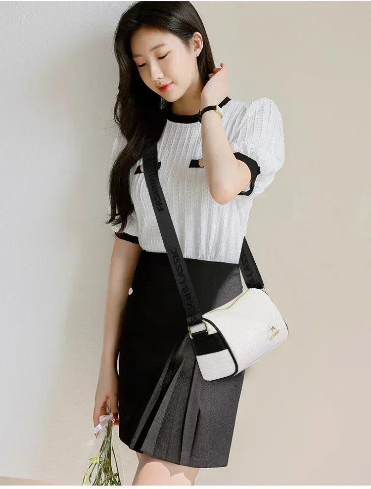 2024 luxury designer large capacity handbag women bags high quality messenger bag leather casual shoulder crossbody