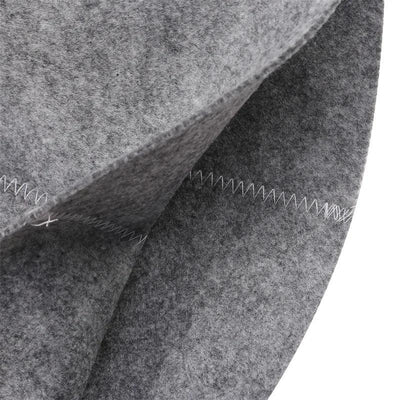 1PC Felt Head Protection Bath Anti Heat Free Size Russian Style Shower Cap Sauna Hat Sauna Vaporarium Accessories Wholesale New