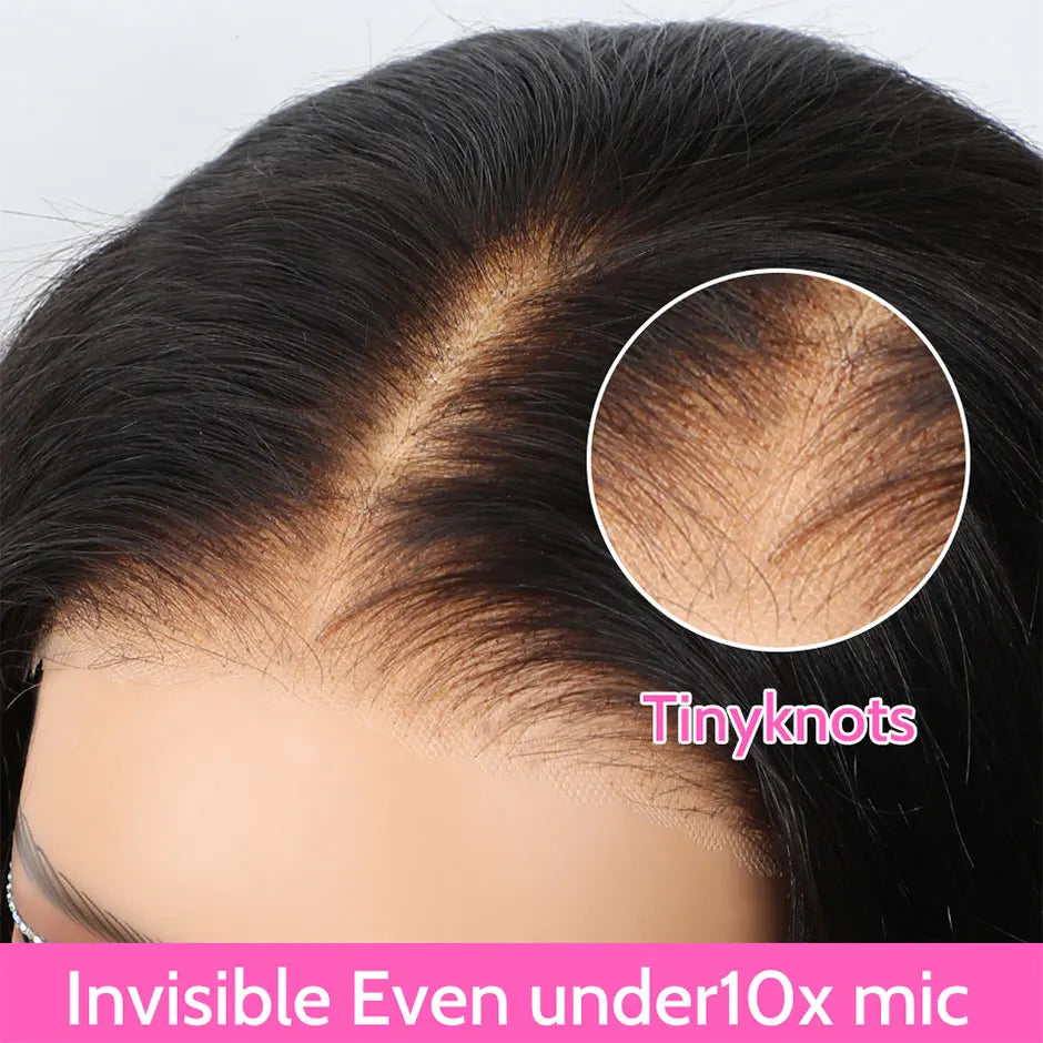 Pre-Bleached Knots 4x4 Glueless Wig Ready To Wear Wigs 180% Straight Pre-plucked Human Hair Bob Wigs Pre-cut Lace Wear Go Wigs