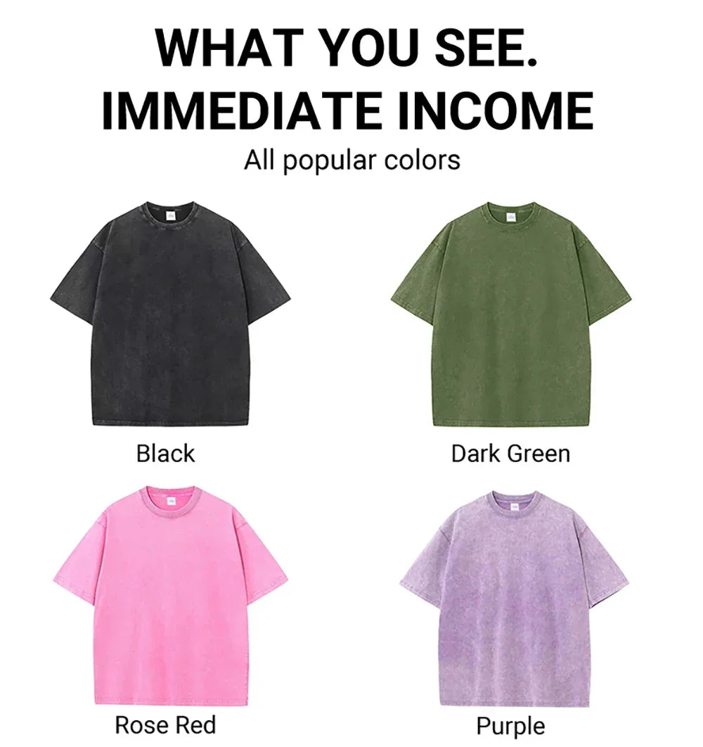 Women's Cotton Washed T-Shirts Trend