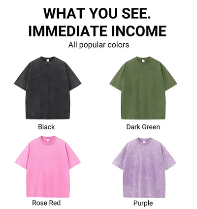 Women's Cotton Washed T-Shirts Trend