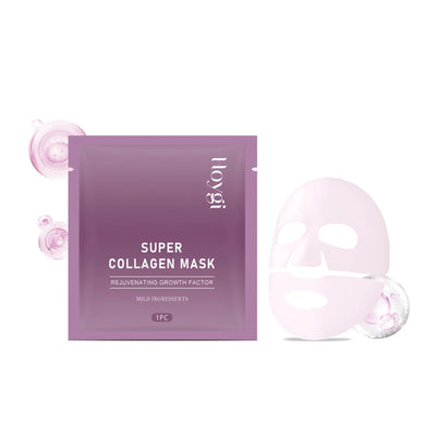 Collagen Face Mask Anti Aging Firming Moisturizing Refreshing Shrink Pore Brightening Overnight Mask Hyaluronic Acid Facial Mask