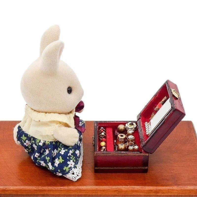 1/12 dollhouse miniatures jewelry box /doll house accessory room decor