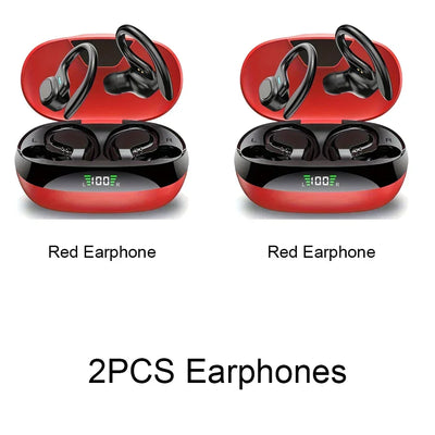 Original Wireless Earphones Ture Wireless Earbuds Ear Hook Sports HiFI Stereo Waterproof Headset With Mic TWS Headphone