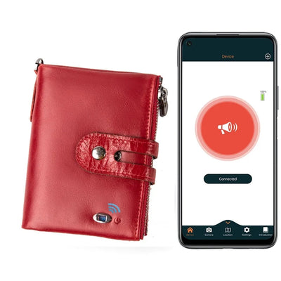 Wallet tracker card for  AIR TAG Smart Billetera con Localiz carteras mujer with Tracker bolsas mujer billetera find my cartera