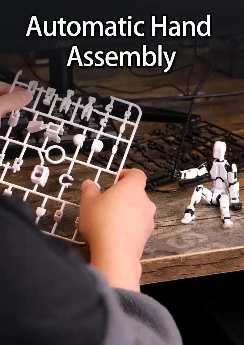 Multi-jointed movable shapeshift robot 2.0 3d printed mannequin dummy 13 action figures toys kids adults