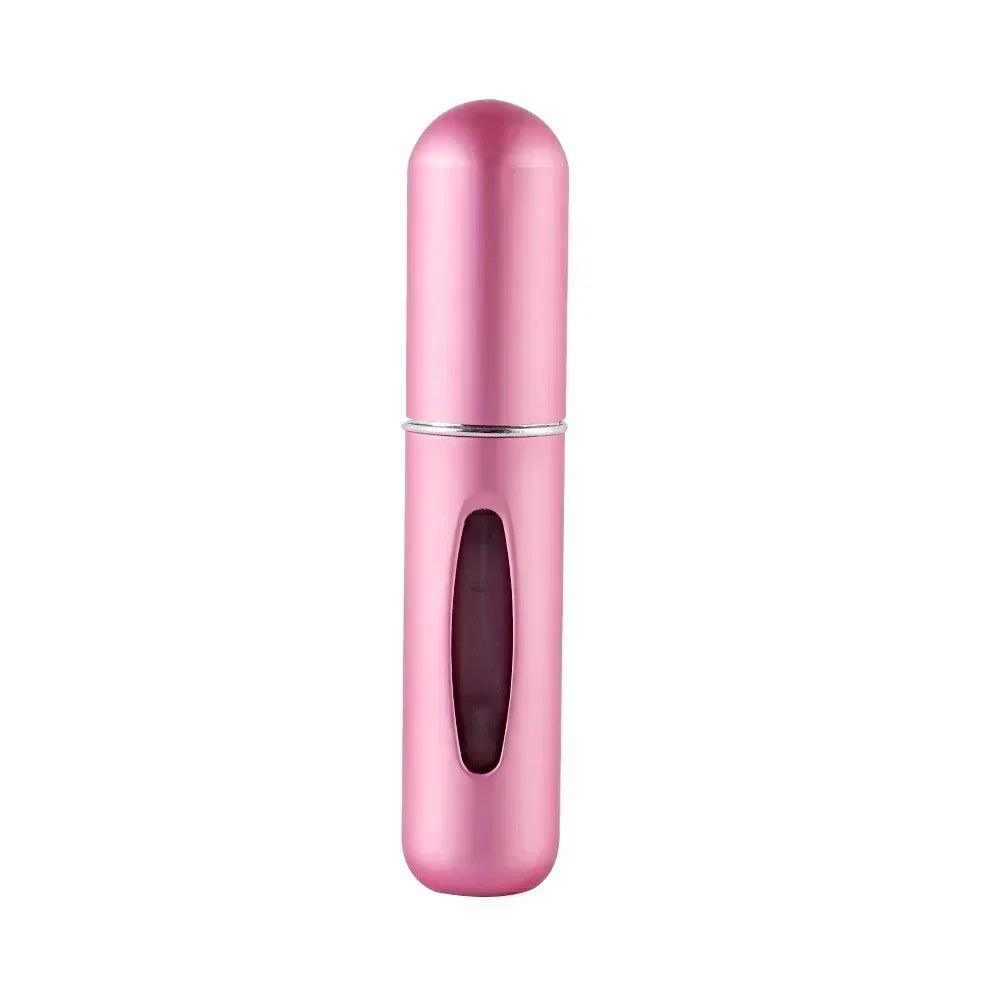 Luxury travel mini perfume bottle charging base direct sample aluminum alloy material