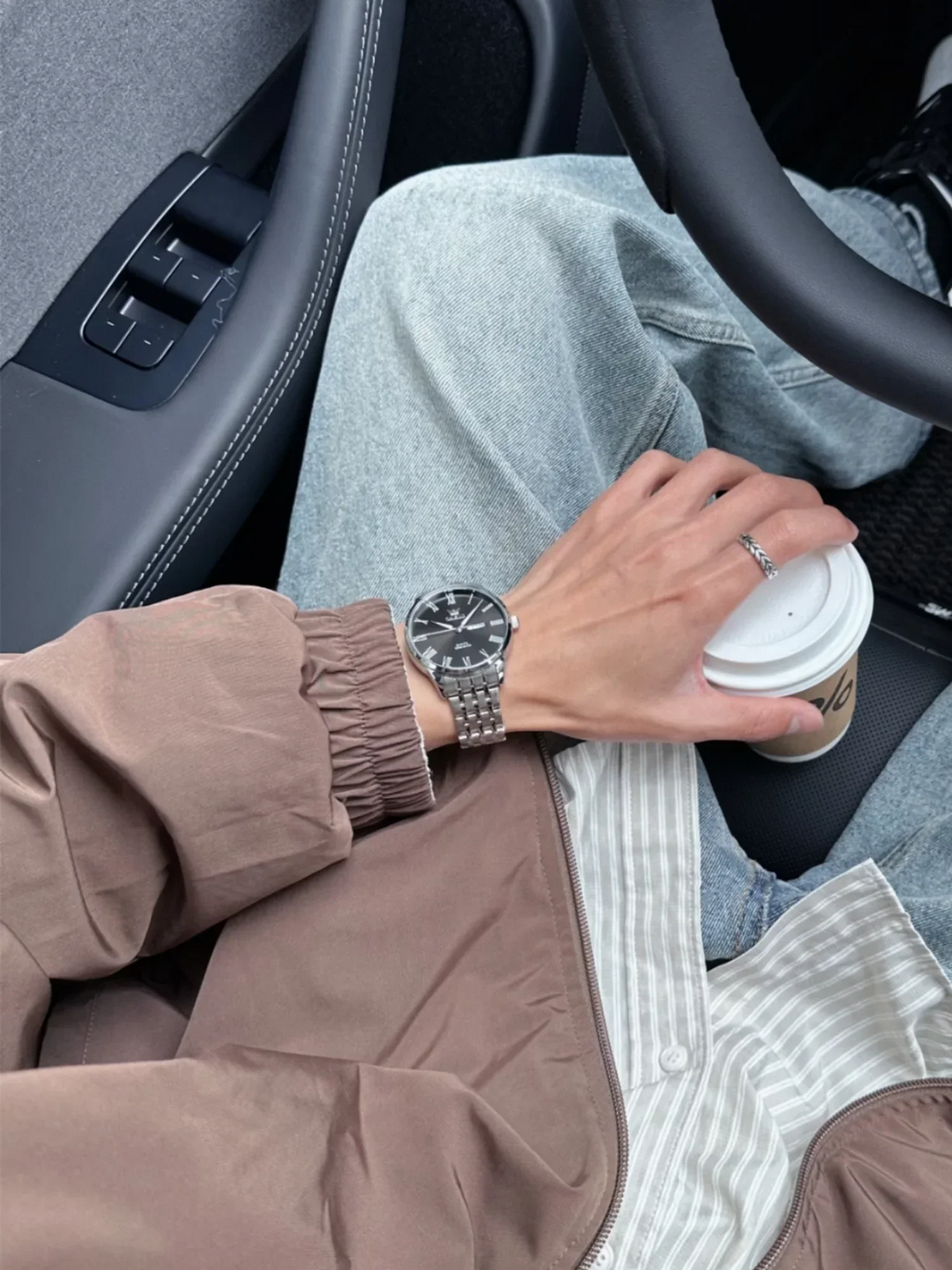 Simple high-end watch for men, high-end luxury men's sports men's brand authentic 2025 new quartz watch