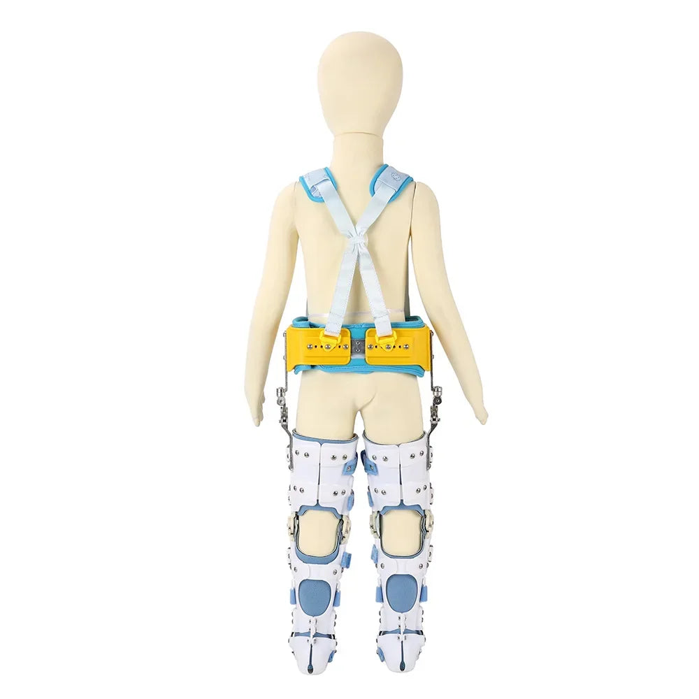 KID Hinged ROM Hip Knee Support Brace Hip Knee Ankle Foot Orthosis Leg Fracture for Knee Surgery Ligament Support
