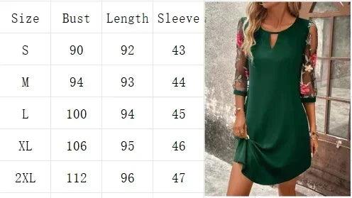 Luxury dress women’s perspective mid sleeve printed round neck mini skirt summer party