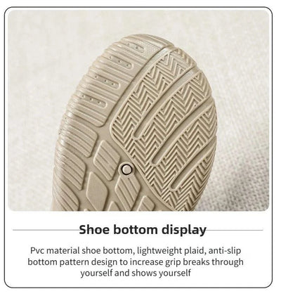 Women's Plus Size Wide Width Sandals Soft Sole Comfortable Mom Shoes Breathable Fabric Spring No Slip Chubby Feet Casual Walking