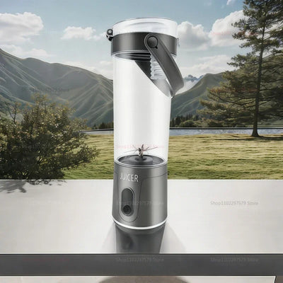 Portable Juice Blender 600ML 12 Blades Household USB Rechargeable Electric Juicer for Smoothies Fruit Mixing Personal Blender